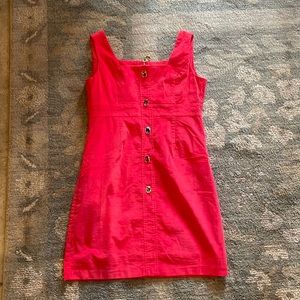 NWT Ghospell Uppercut Bodycon Corduroy Red Dress in Women’s Large